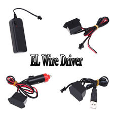 3v5v12v Car Power Inverter Usb Driver Controller Cable For Led Neon El Wire .