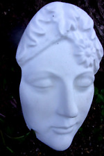 Lady Face Plastic Mold Cement Plaster Concrete Mould 9 X 5.5 X Up To 1 Thick