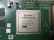 Pcb Board With Xilinx Virtex-4 Xc4vlx100 Chip And 2x Dsp Tms320c6713bzdp Chips