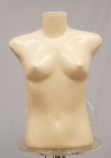 Female Torso Mannequin Form Display Bust Flesh Color 5021
