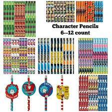 No. 2 Pencils Many Licensed Characters Party Favors Back To School Supplies