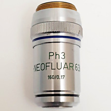 Zeiss Microscope Objective Ph3 Plan-neofluar 63x 125 Oil Excellent 