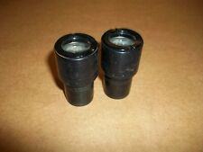 2pc Bausch And Lomb Stereo Zoom Microscope Optics 10 X W.f.