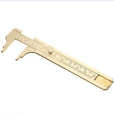 100mm Brass Vernier Caliper Gauge Measuring Scale Ruler Portable Measuring Tool