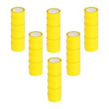 36 Rolls Yellow Carton Box Sealing Tape - 2 X 110 Yards - 2 Mil Packaging Tape