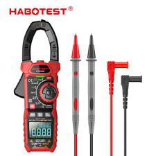 Habotest Ht208d Digital Clamp Meter Acdc 6000 Counts Ture Rms Multimeter Tester