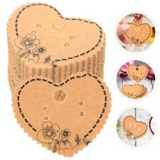 100pcs Compact Retro Portable Necklace Cards Necklace Display Cards