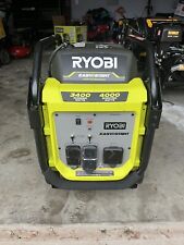 Ryobi 4000-watt Gasoline Powered Digital Inverter Generator With Co Shutdown