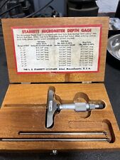 Starrett Blade Depth Micrometer