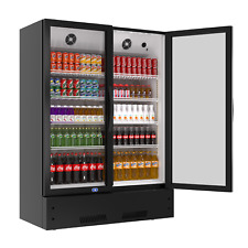Commercial Glass Door Refrigerator Cooler Soda Beverage Display Merchandiser Bar