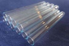 5pcs Glass Pyrex Borosilicate Rimmed Test Blowing Tubes Borosilicate Lab 8 Size