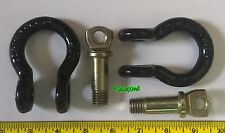 Lot Of 4 12 Clevis Shackle D-ring With Screw Pin 3 14 Ton Wll Lifting Farm