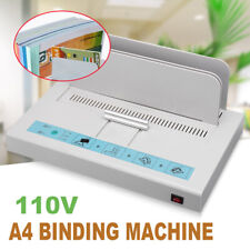 Paper Binding Machine Electric Book Binder Hot Melt Glue Binding Machine 110v