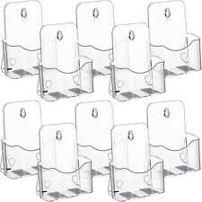 10 Pieces Acrylic Brochure Holder Bulk 6 X 8 Inches Clear Literature Holder