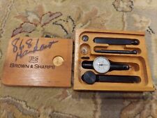 Vintage Brown Sharpe Bestest 7025 Dial Test Indicator With Box