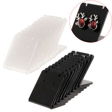 Acrylic Earring Necklace Display Rack Stand Jewelry Ear Stud Storage Holder Rack