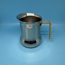 Milk Frothing Pitcher Stainless Inox 1810 Made In Italy