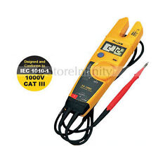 Fluke T5-1000 1000 Voltage Current Electrical Tester Clamp Meter Free Shipping