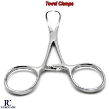 Surgical Backhaus Towel Clamps Forceps Veterinary Premium Stainless Steel Tools