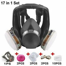 17 In 1 - 6800 Full Face Facepiece Painting Spraying Safety Respirator Gas Mask