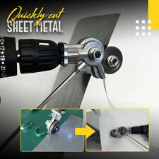 Electric Drill Metal Plate Cutter Sheet Metal Nibbler Saw Cutter Cutting Tools