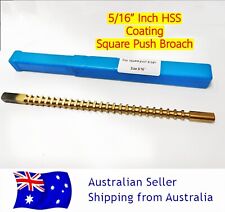 516 Square Coating Broach Inch Size High Speed Steel Cutting Tool