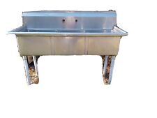 Commercial Stainless Steel 3 Compartment Sink