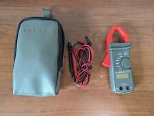 Fluke 30 Clamp Meter Multimeter Wleads Case Amp Meter Voltage Tester