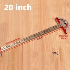 Woodworkers Edge Ruler Stainless Steel Protractor Angle Angle Precision Carpent