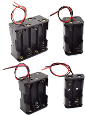 4-pack 2468 X Aa Battery Holder With Wire Leads 36912 Volt Battery Case Bo