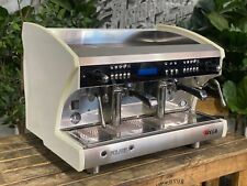 Wega Polaris Tron 2 Group White Espresso Coffee Machine Commercial Cafe Barista