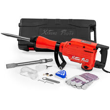 Xtremepowerus 2200w Electric Demolition Jack Hammer Chisel Point Bits Included