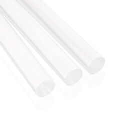 Round Dowel Rod Clear Acrylic 1 X 10 In 3-pack