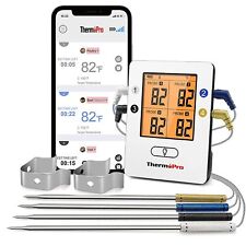 Thermopro Tp25 500ft Wireless Bluetooth Meat Thermometer W 4 Probes Rechargeable