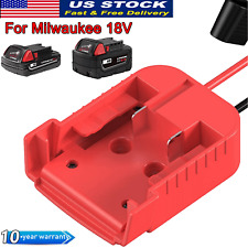 For Milwaukee M18 Battery Adapter Dock With Soft Wires Power Wheels Diy Robotics