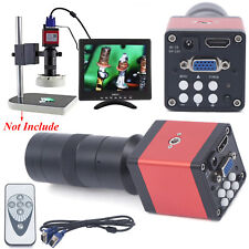 Monocular Digital Microscope Camera Industry Video Inspection 3800w Hdmi Hd 130x