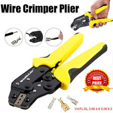 Automatic Ratchet Crimper Plier Crimping Tool Wire Cable Electrical Terminal