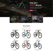 Automated Bicycles Dropshipping Store With 1000 Products 1 Year Free Hosting