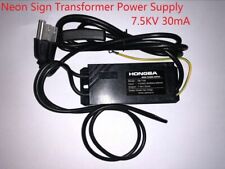 Hongba 7.5kv 30ma-110vac 5060hz 550ma Neon Sign Transformer Power Supply