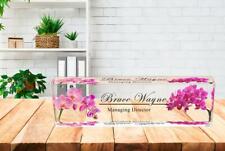Acrylic Desk Personalized Name Plate For Custom Office Decor