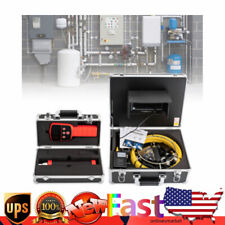 Sewer Camera With Locator Pipe Inspection Camera With 100 Ft Cable 7 Lcd 512hz