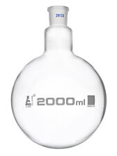 Boiling Flask With Joint 2000ml - 2932 Socket Size - Round Bottom - Eisco Labs
