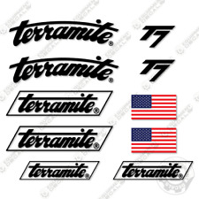 Fits Terramite T7 Decal Kit Backhoe Loader Equipment Decals - 3m Vinyl