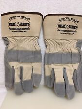 Wells Lamont Missouri Mule Leather Palm Gloves Sewn With Kevlar