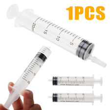 10-100ml Large Big Plastic Hydroponics Nutrient Disposable Measuring Syringe