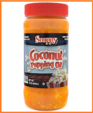 Snappy Pure Colored Coconut Popping Oil Delicious Buttery Flavor 15 Ounce