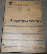 Cat Caterpillar 973 Track Type Loader Disassembly Assembly Service Repair Manual