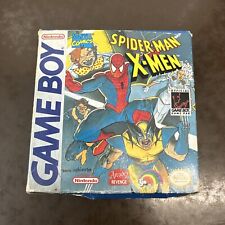 Spider-man X-men Arcade Original Nintendo Gameboy Box Manual Complete