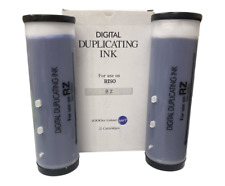 2 Blue Inks Compatible With Riso S-4254 Z Type Ink For Risograph Mz Ez Rz
