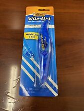 Bic Wite-out Exact Liner Correction Tape Pen Non-refillable Blue 15 X 236